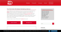 Desktop Screenshot of fix-flott.de