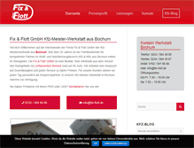 Tablet Screenshot of fix-flott.de